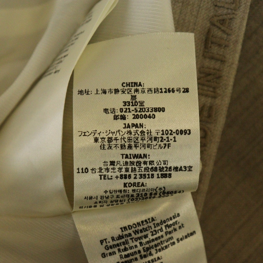 FENDI(フェンディ) フォーマル テーラードジャケット ベージュ アウター レディース FJ7450AM3P