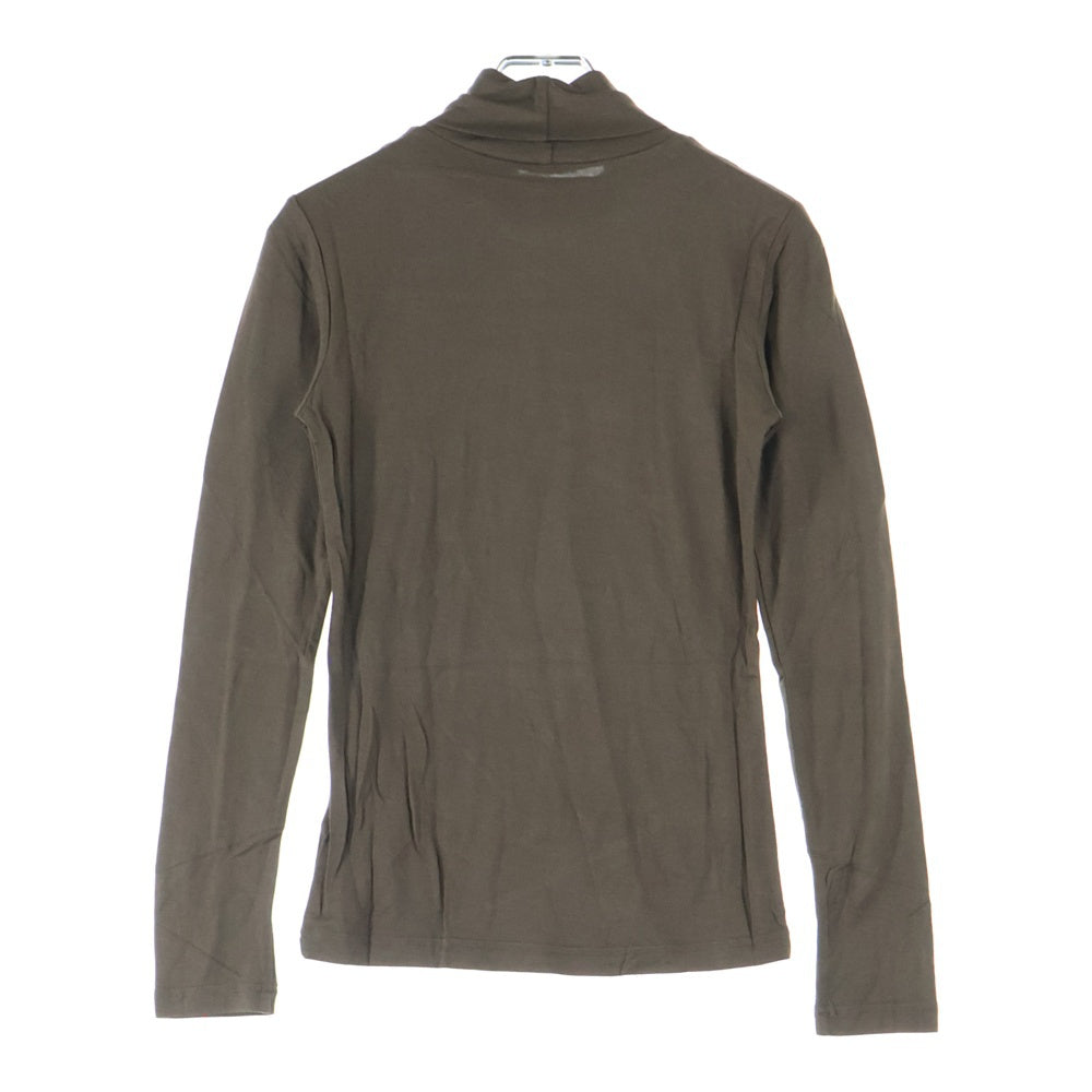 NO BRAND(ノーブランド) オットー ハイネックトップス ブラウン 〇