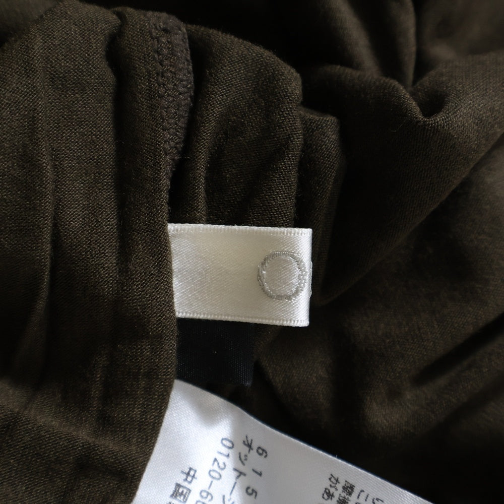 NO BRAND(ノーブランド) オットー ハイネックトップス ブラウン 〇