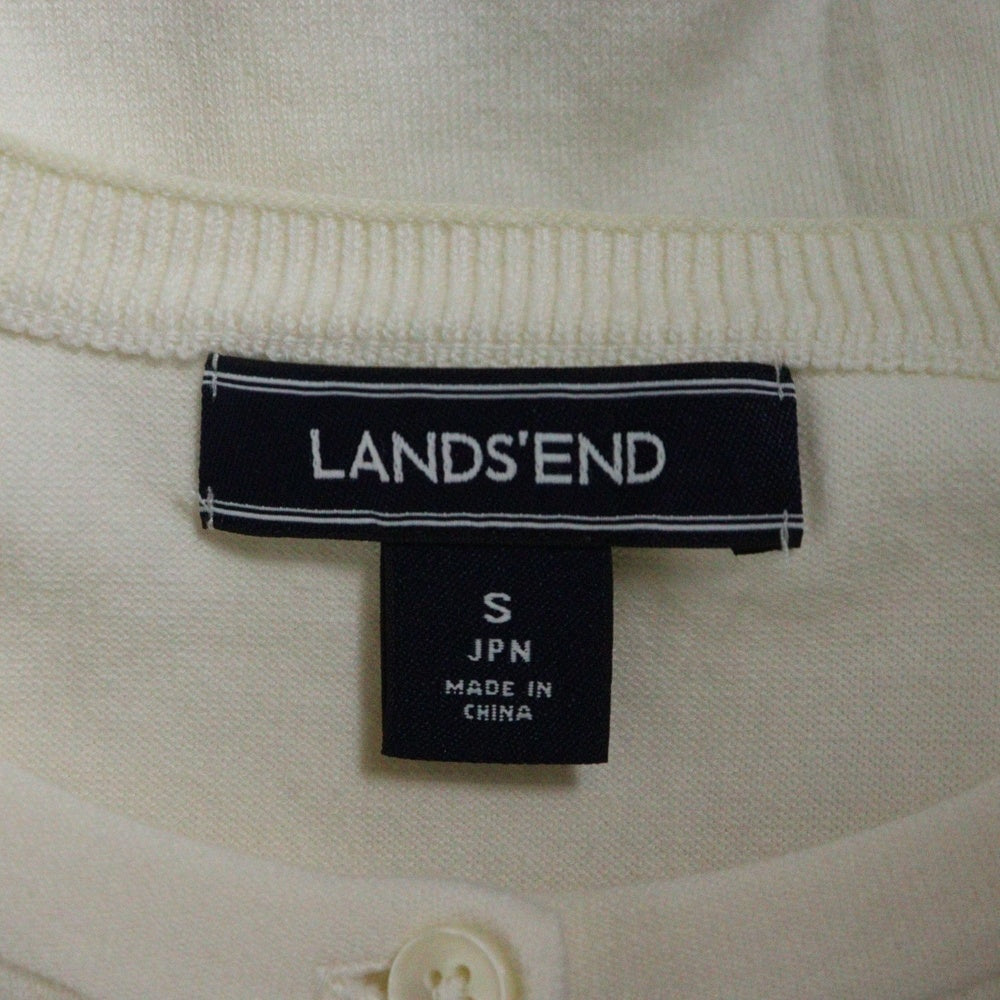 NO BRAND(ノーブランド) ランズエンド 長袖カーディガン ホワイト