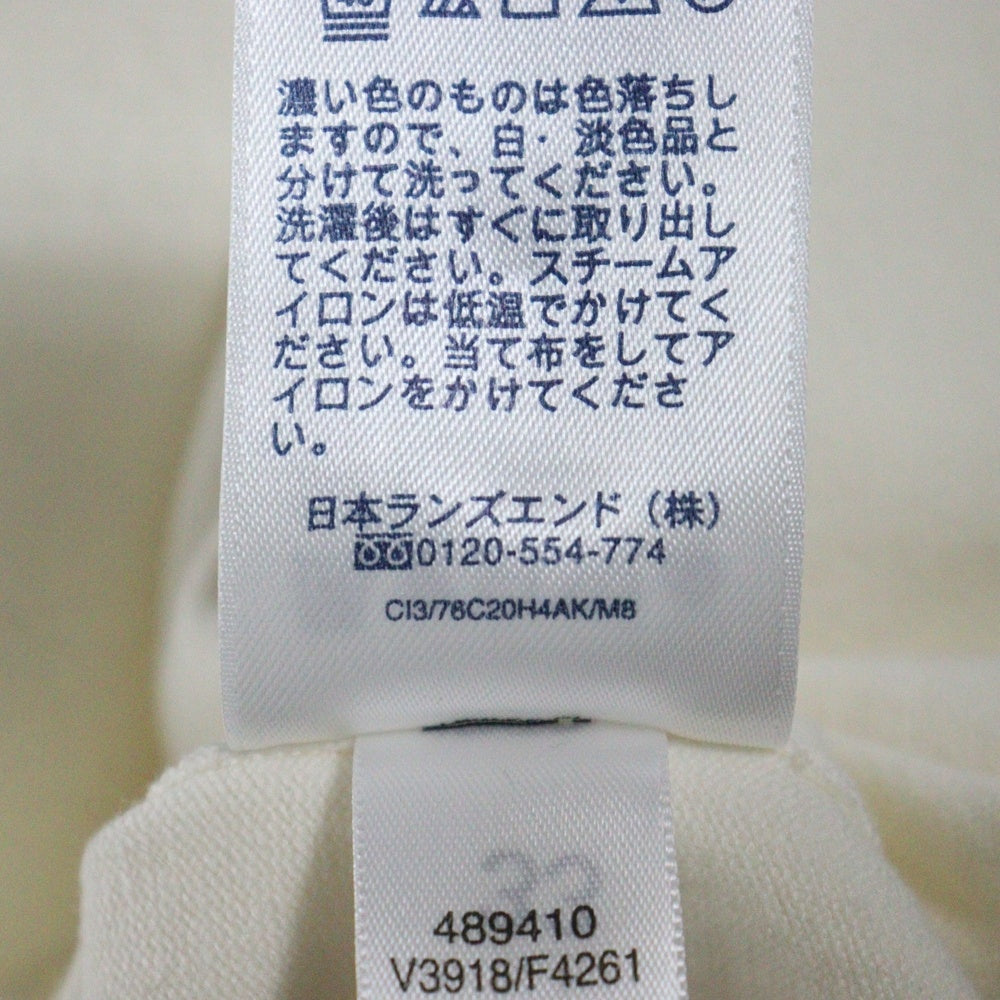 NO BRAND(ノーブランド) ランズエンド 長袖カーディガン ホワイト