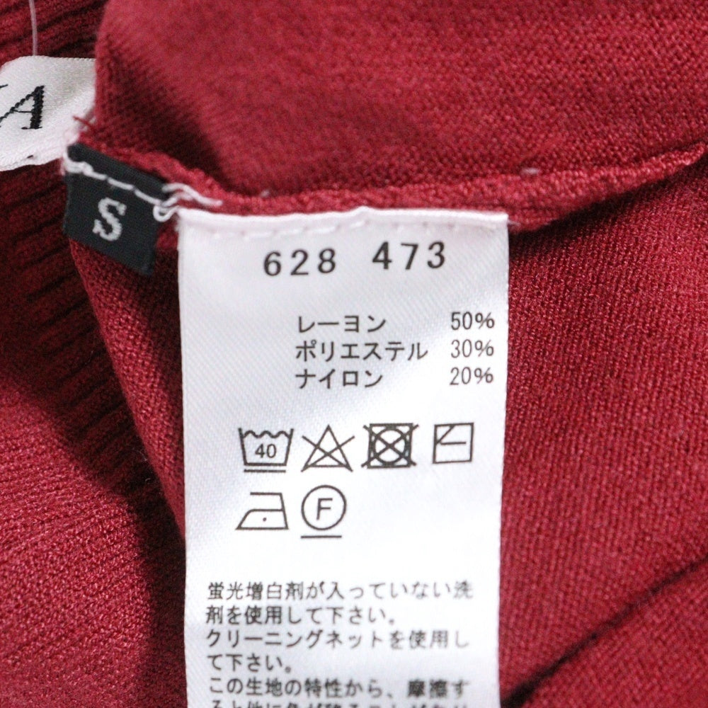 FABIA(ファビア) カーディガン レッド レディース 〇