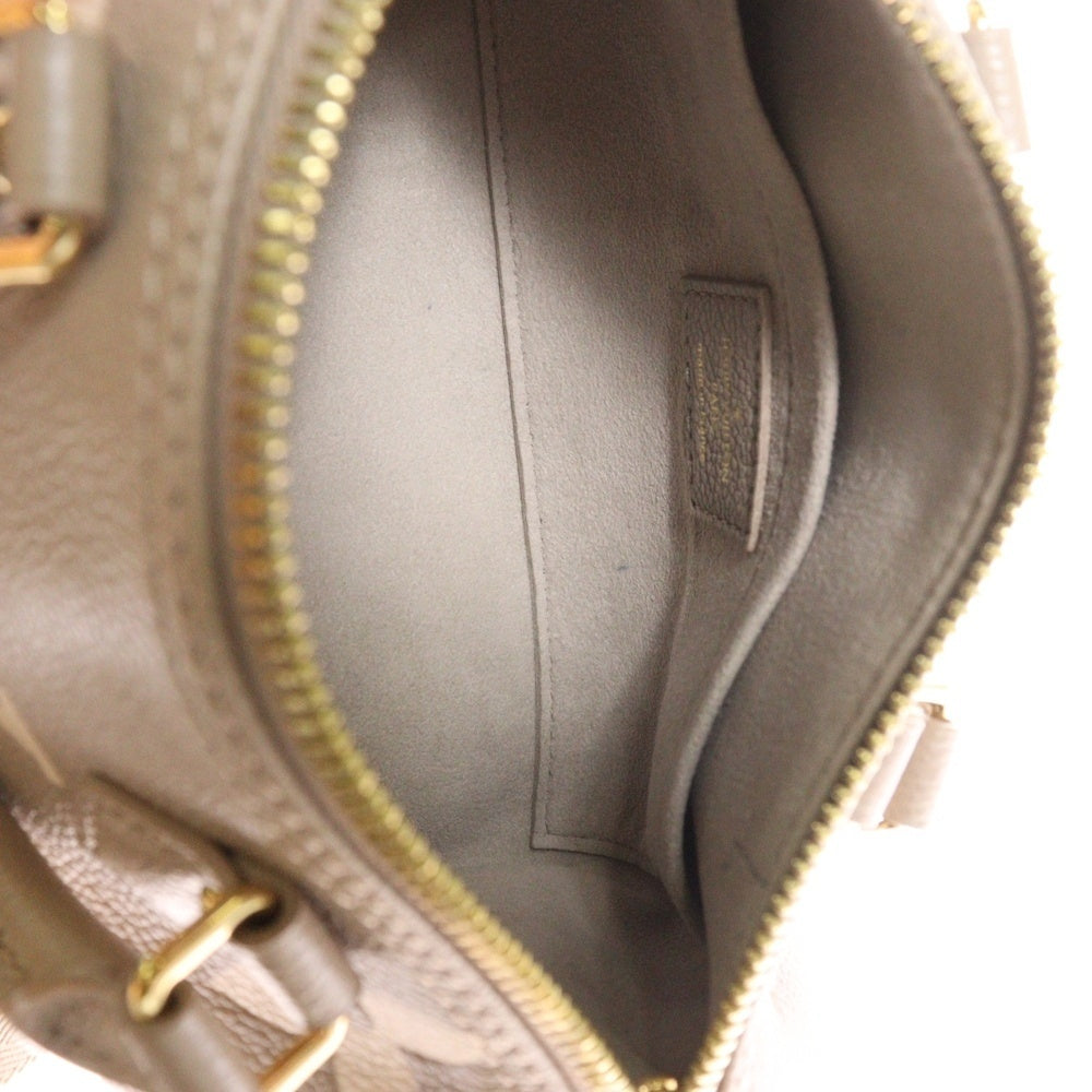 LOUIS VUITTON(ルイヴィトン) モノグラムアンプラント パピヨンBB トゥルトレールクレーム 2WAY ポーチ付 レザーハンドバッグ ショルダーバッグ ベージュ レディース M46031