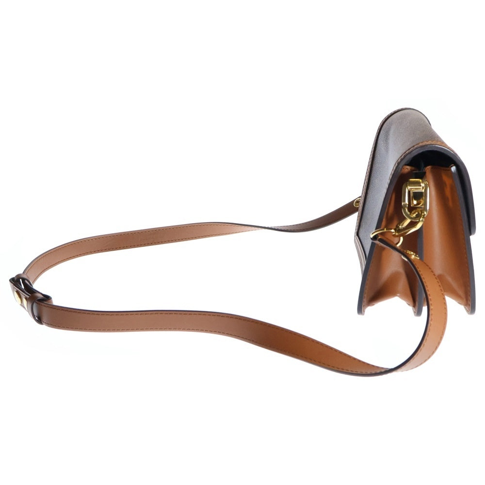 LOUIS VUITTON(ルイヴィトン) モノグラムリバース ドーフィーヌ MINI レザーショルダーバッグ ブラウン レディース M44580