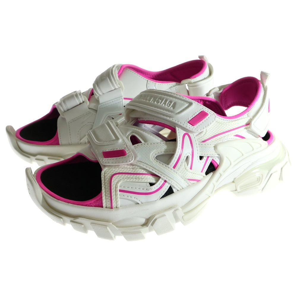 BALENCIAGA(バレンシアガ) Track Sandal トラックサンダル ホワイト×ピンク 617543