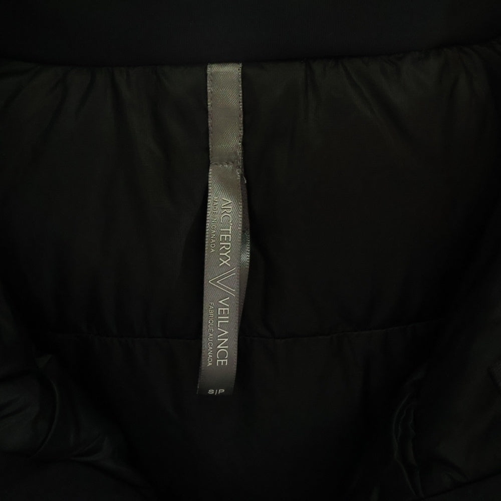 ARC'TERYX(アークテリクス) VEILANCE MONITOR DOWN COAT GORE-TEX ヴェイランス モニター ジップアップ フーデッド ダウンジャケット コート ブラック X000009013