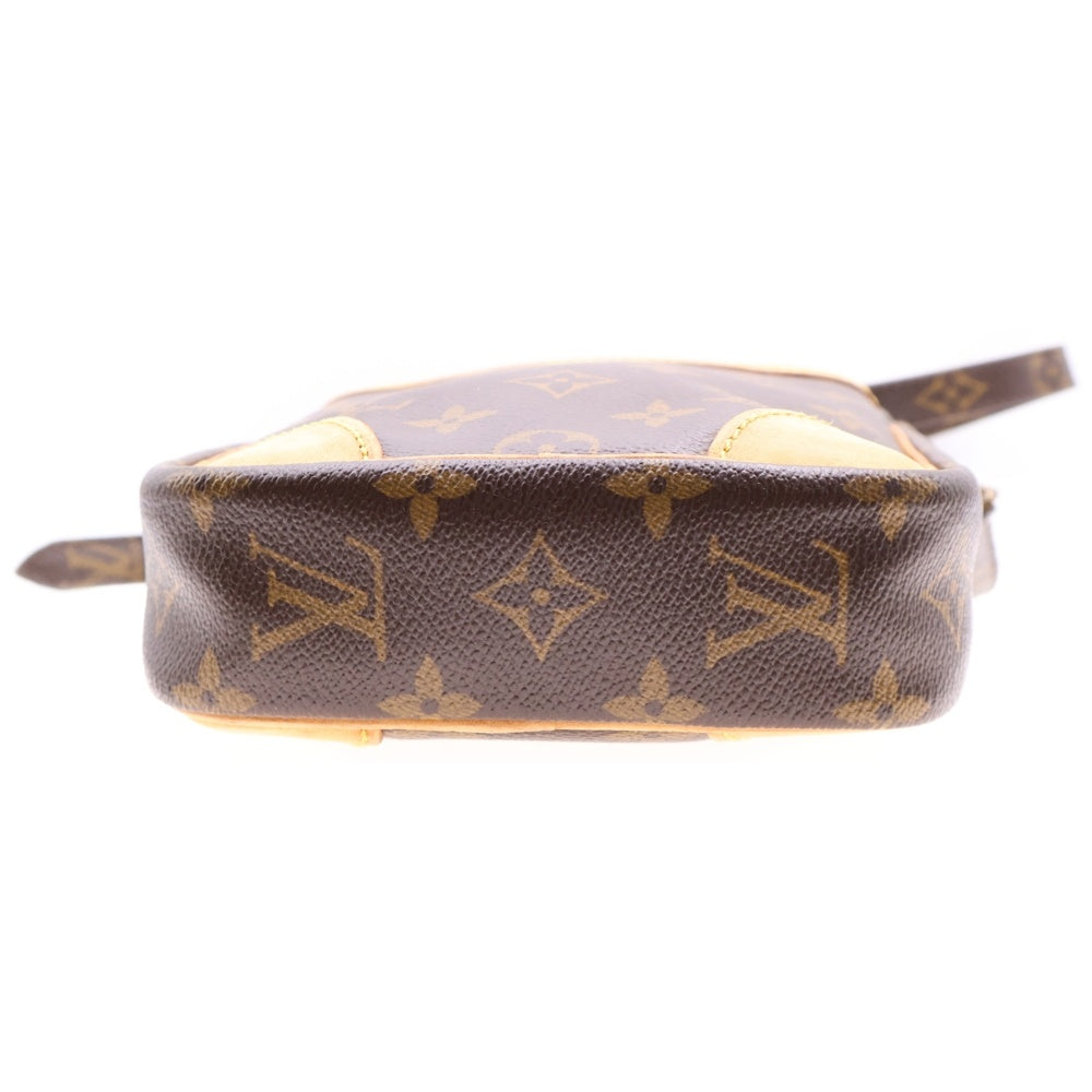 LOUIS VUITTON(ルイヴィトン) モノグラム ダヌーブ ショルダーバッグ ポシェットバッグ ブラウン PVCレザー