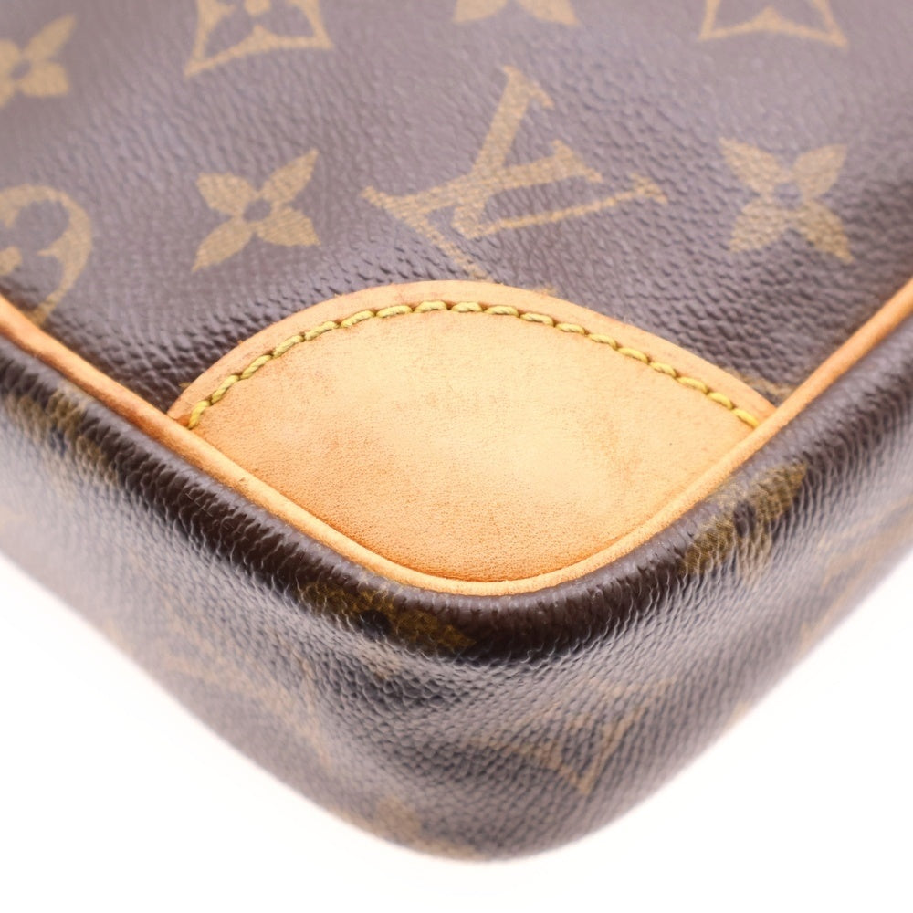 LOUIS VUITTON(ルイヴィトン) モノグラム ダヌーブ ショルダーバッグ ポシェットバッグ ブラウン PVCレザー