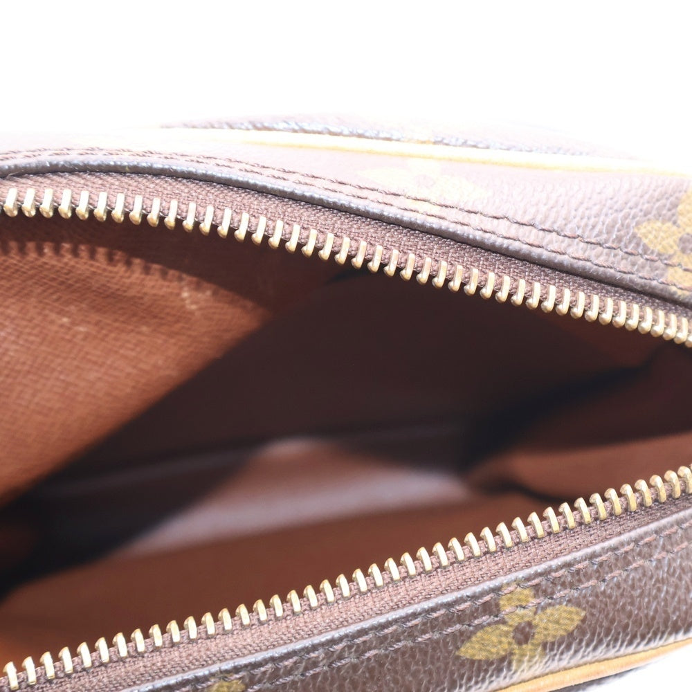 LOUIS VUITTON(ルイヴィトン) モノグラム ダヌーブ ショルダーバッグ ポシェットバッグ ブラウン PVCレザー