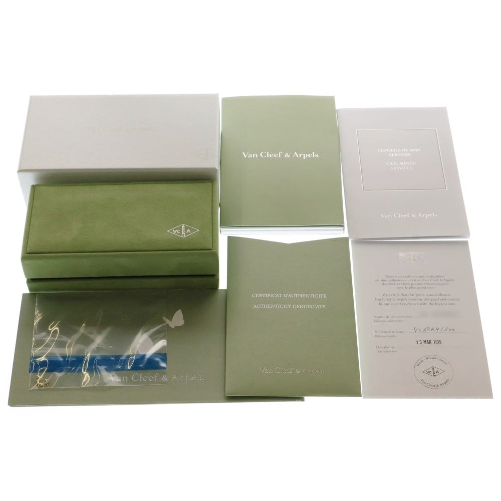Van Cleef & Arpels(ヴァンクリーフアンドアーペル) ヴィンテージ アルハンブラ ブレスレット 5モチーフ オニキス Au750 YG イエローゴールド VCARA41300 ジュエリー アクセサリー