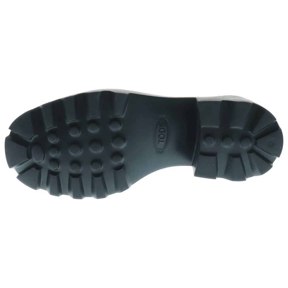 TOD'S(トッズ) Sandals Tロゴ レザー チェーン ビットローファー 厚底シューズ ブラウン レディース XXW08D0IS60SHAR810