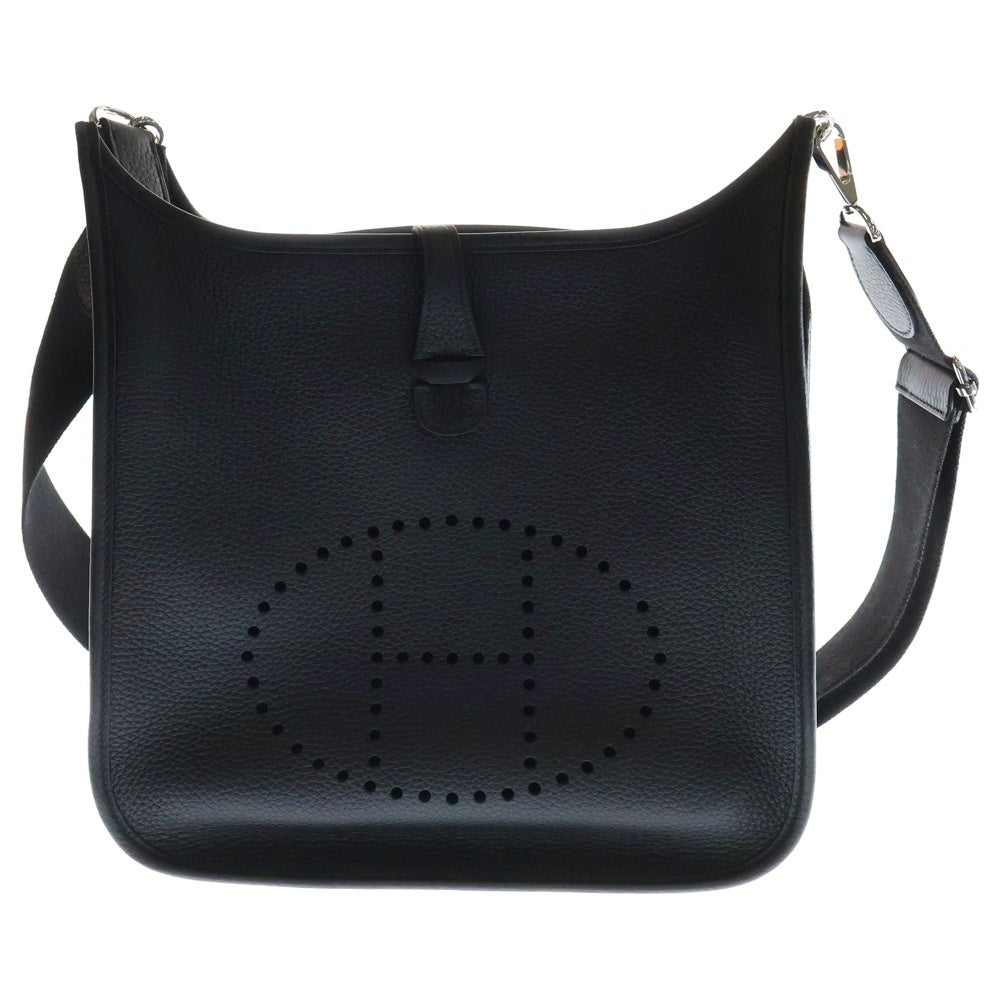 HERMES(エルメス) エブリン3 3 PM ブラック トリヨン シルバー金具 W刻印 ショルダーバッグ