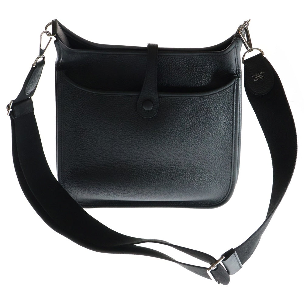 HERMES(エルメス) エブリン3 3 PM ブラック トリヨン シルバー金具 W刻印 ショルダーバッグ