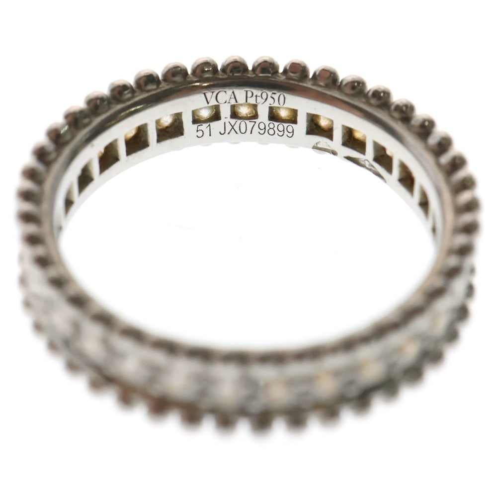 Van Cleef & Arpels(ヴァンクリーフアンドアーペル) エステル エタニティ リング ダイヤモンド Pt950 プラチナ #51 指輪 ジュエリー アクセサリー