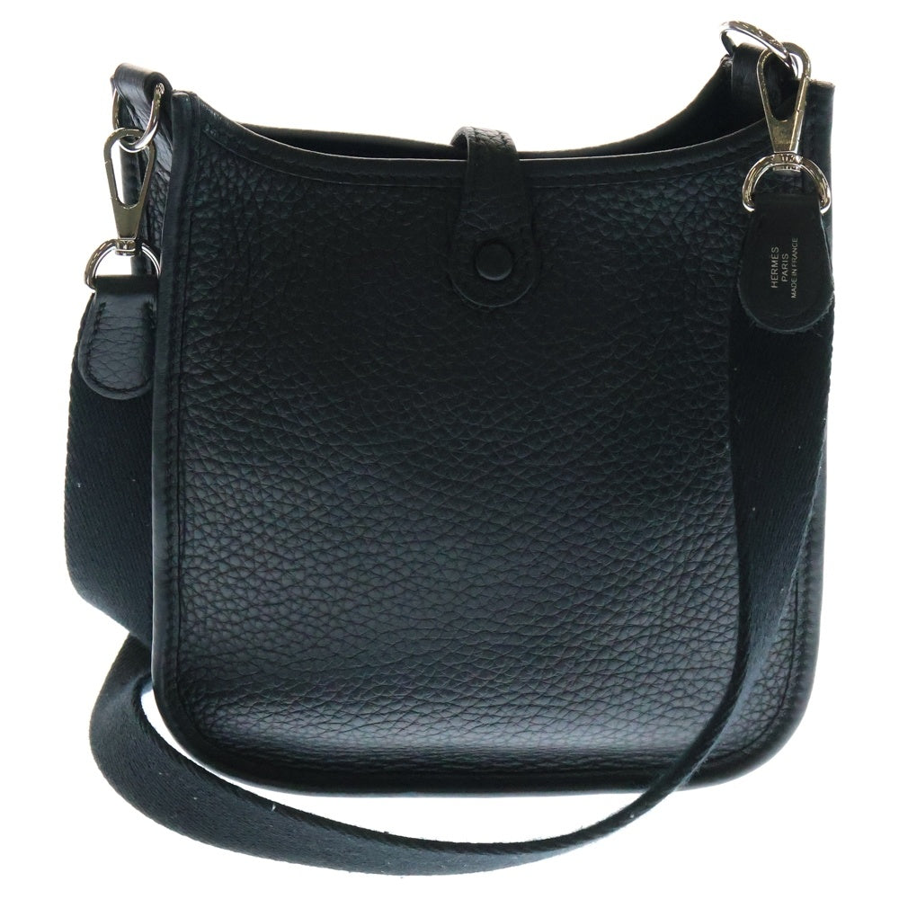 HERMES(エルメス) エヴリンTPM トリヨン ブラック シルバー金具 ショルダーバッグ