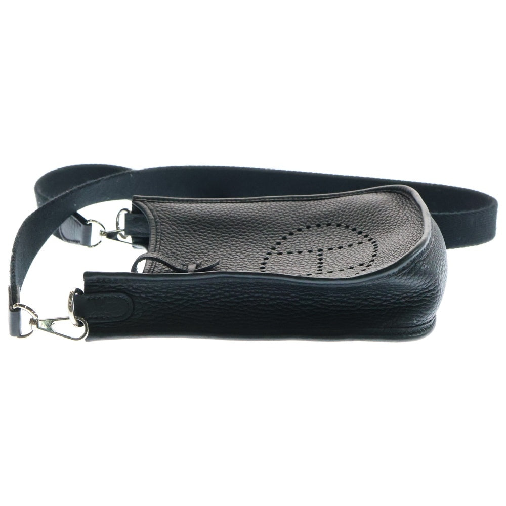 HERMES(エルメス) エヴリンTPM トリヨン ブラック シルバー金具 ショルダーバッグ
