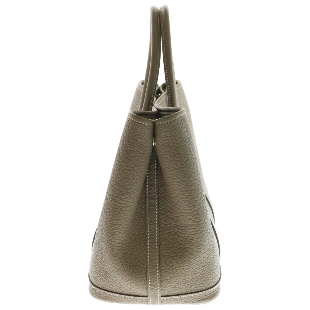 HERMES(エルメス) ガーデンパーティTPM エトゥープ ネゴンダ U刻印 シルバー金具 ハンドバッグ
