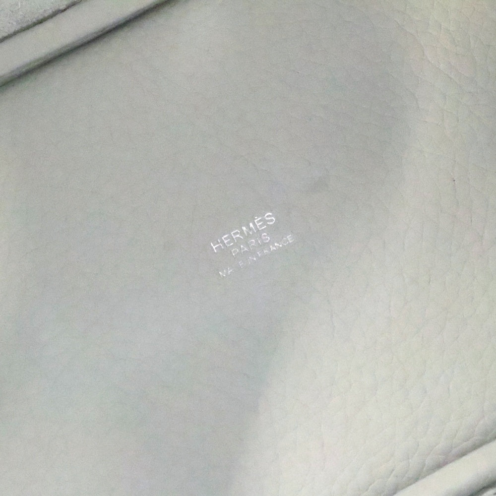 HERMES(エルメス) ピコタンロックPM ブルーペール トリヨンクレマンス シルバー金具 B刻印 ハンドバッグ