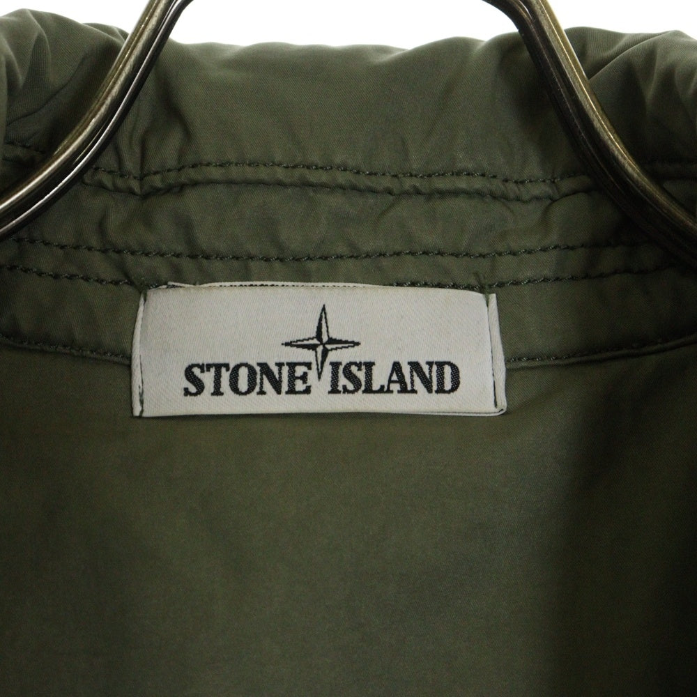 STONE ISLAND(ストーンアイランド) DAVID-TC テクニカル ファブリック 中綿入りミリタリーコート ブルゾン カーキ 651545249