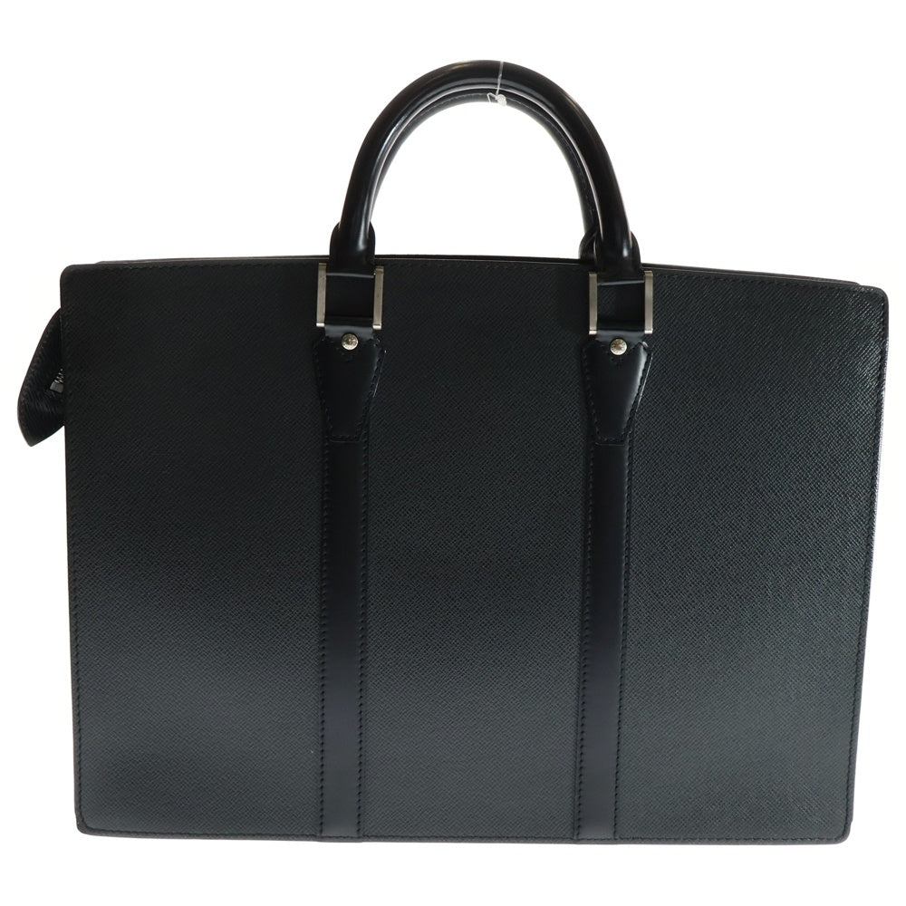 LOUIS VUITTON(ルイヴィトン) ポルトドキュマンロザン アルドワーズ タイガ レザー 2WAY ビジネス ハンド ショルダーバッグ ブリーフケース ブラック M30052