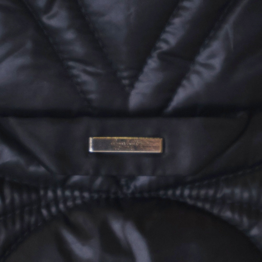 LOUIS VUITTON(ルイヴィトン) 22SS LVSE PADDED MNG FLOWER GILET パデッド モノグラム ジャイアント フラワー キルティング ジップアップ ダウンベスト ジレ ブラック RM221Q DH1 HLG47W