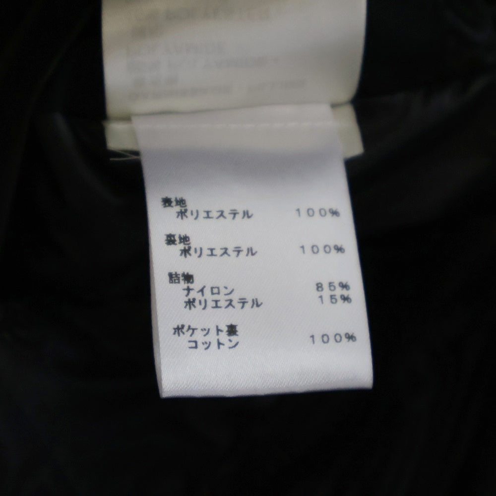 LOUIS VUITTON(ルイヴィトン) 22SS LVSE PADDED MNG FLOWER GILET パデッド モノグラム ジャイアント フラワー キルティング ジップアップ ダウンベスト ジレ ブラック RM221Q DH1 HLG47W