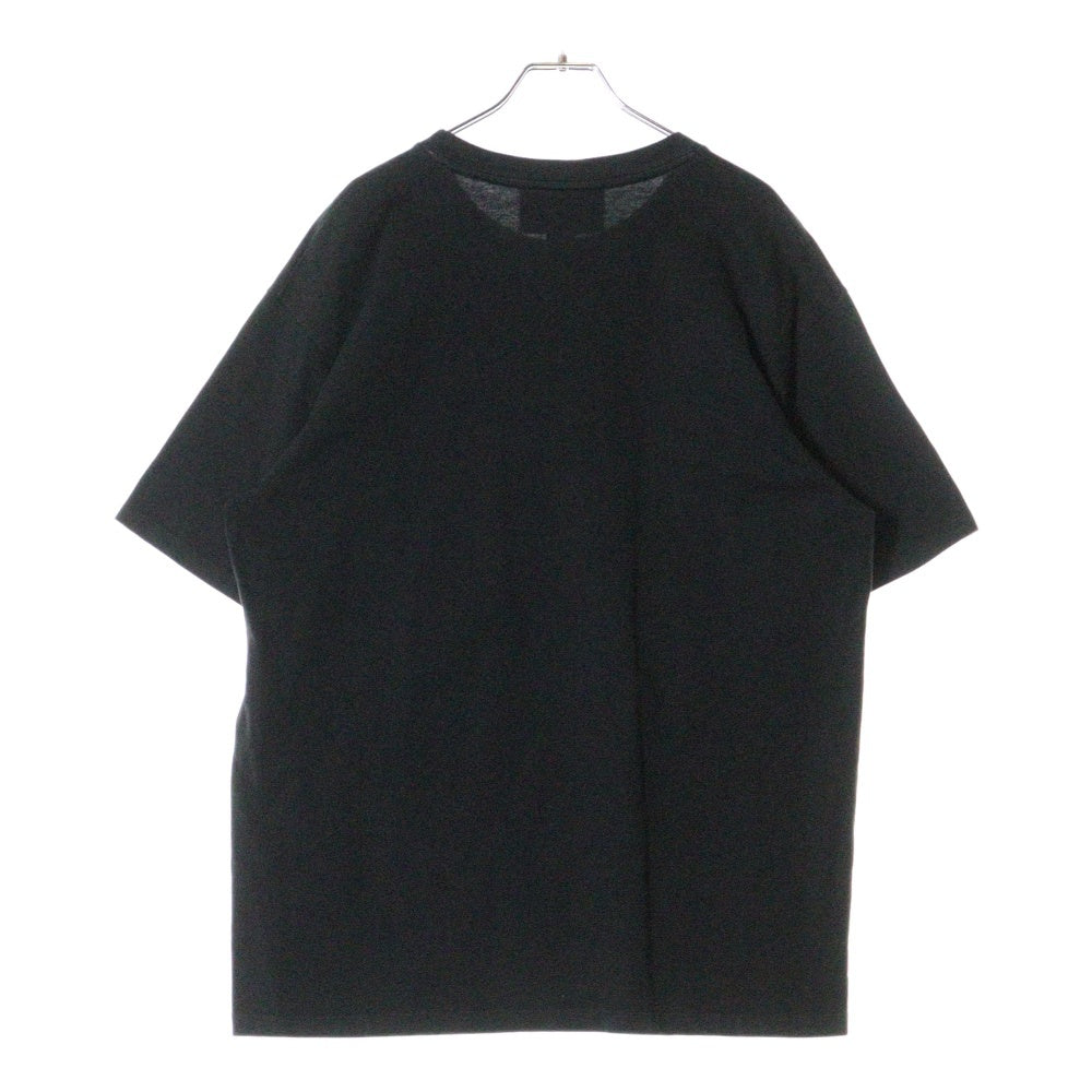 GUCCI(グッチ) ブレード ロゴプリント クルーネック 半袖Tシャツ カットソー ブラック 565806
