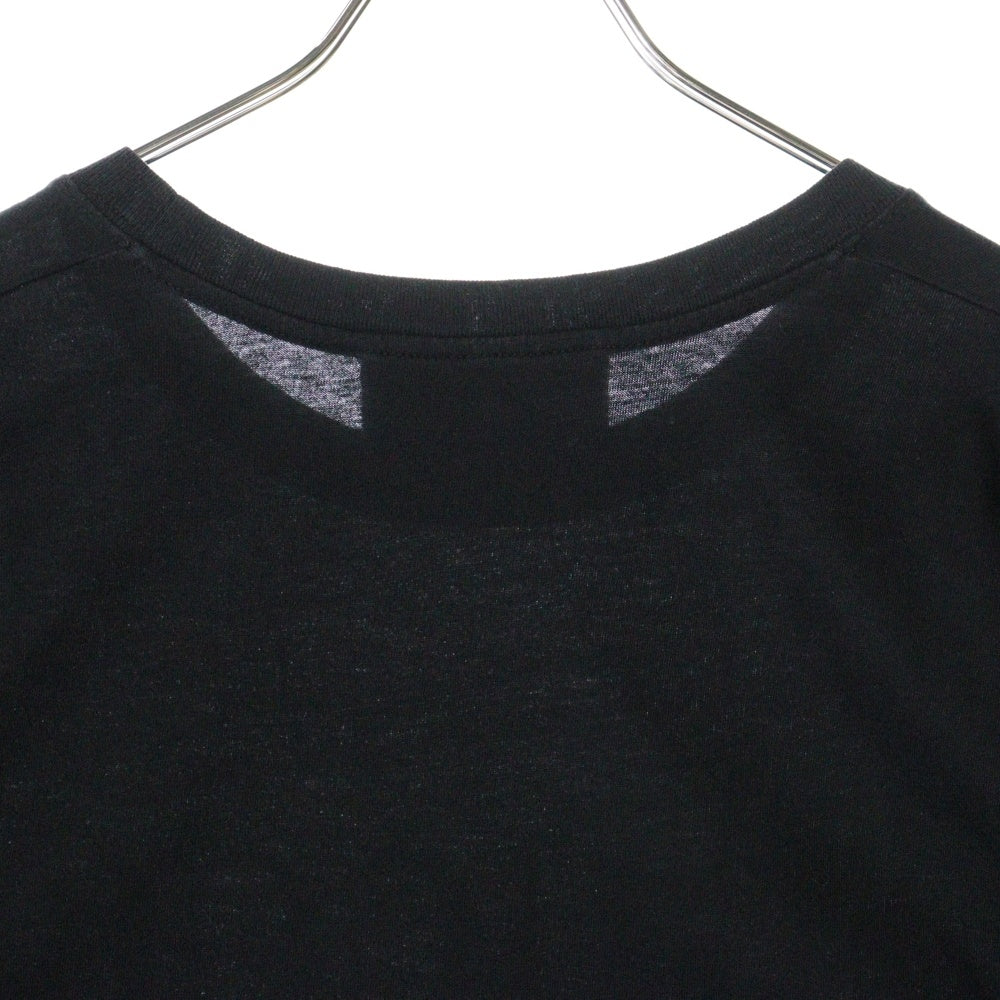 GUCCI(グッチ) GG フロントロゴプリント クルーネック 半袖Tシャツ カットソー ブラック 548334
