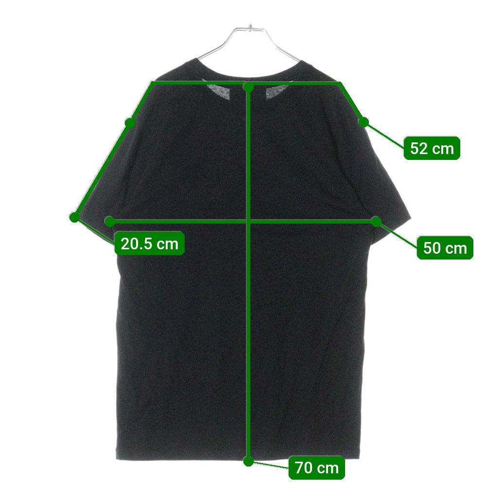 GUCCI(グッチ) GG フロントロゴプリント クルーネック 半袖Tシャツ カットソー ブラック 548334