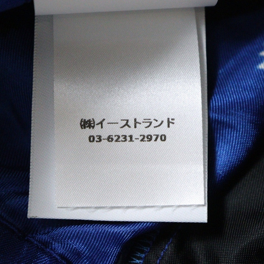 OFF-WHITE(オフホワイト) バンダナ ペイズリー総柄 ビスコース ショート ハーフパンツ ショーツ ブルー