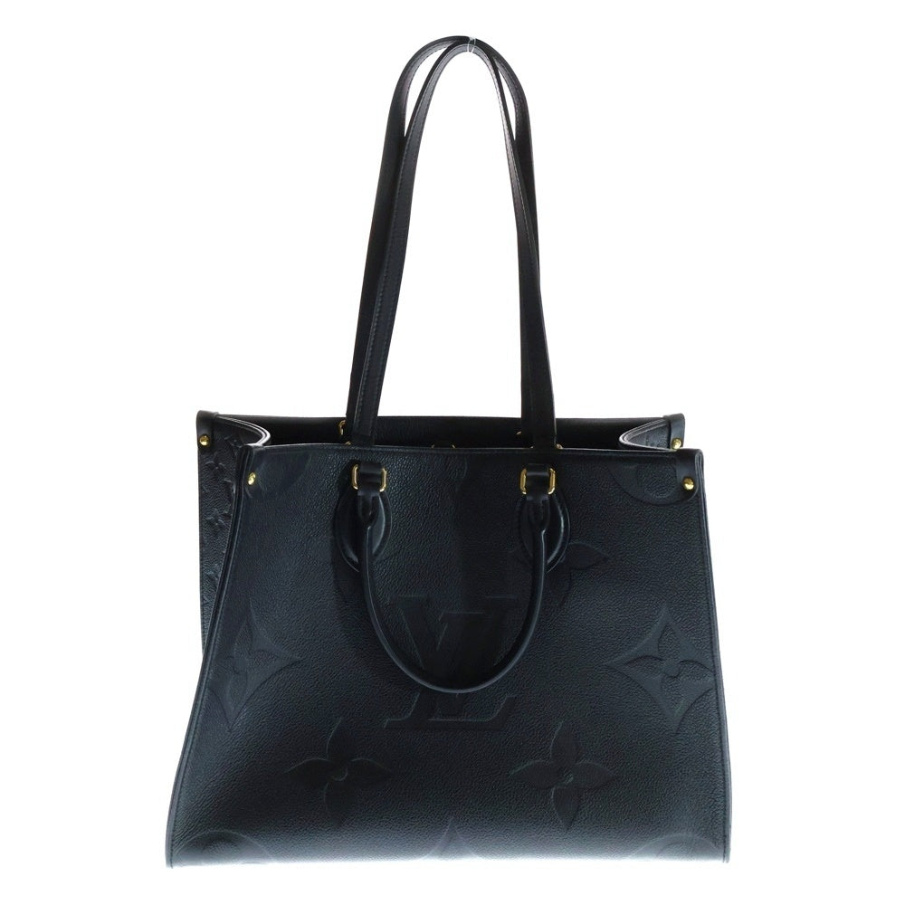 LOUIS VUITTON(ルイヴィトン) モノグラム アンプラント オンザゴーMM ハンドバッグ トートバッグ ブラック レザー RFID M45595