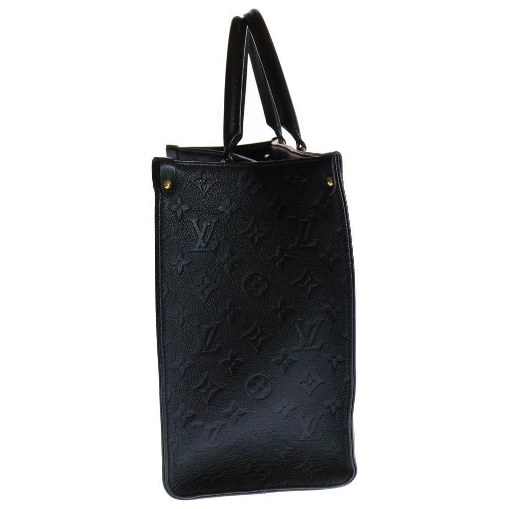 LOUIS VUITTON(ルイヴィトン) モノグラム アンプラント オンザゴーMM ハンドバッグ トートバッグ ブラック レザー RFID M45595