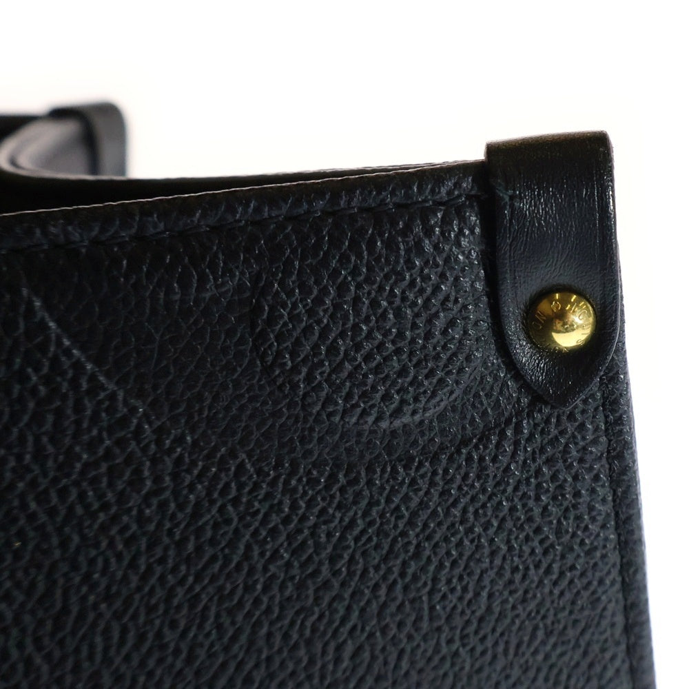 LOUIS VUITTON(ルイヴィトン) モノグラム アンプラント オンザゴーMM ハンドバッグ トートバッグ ブラック レザー RFID M45595