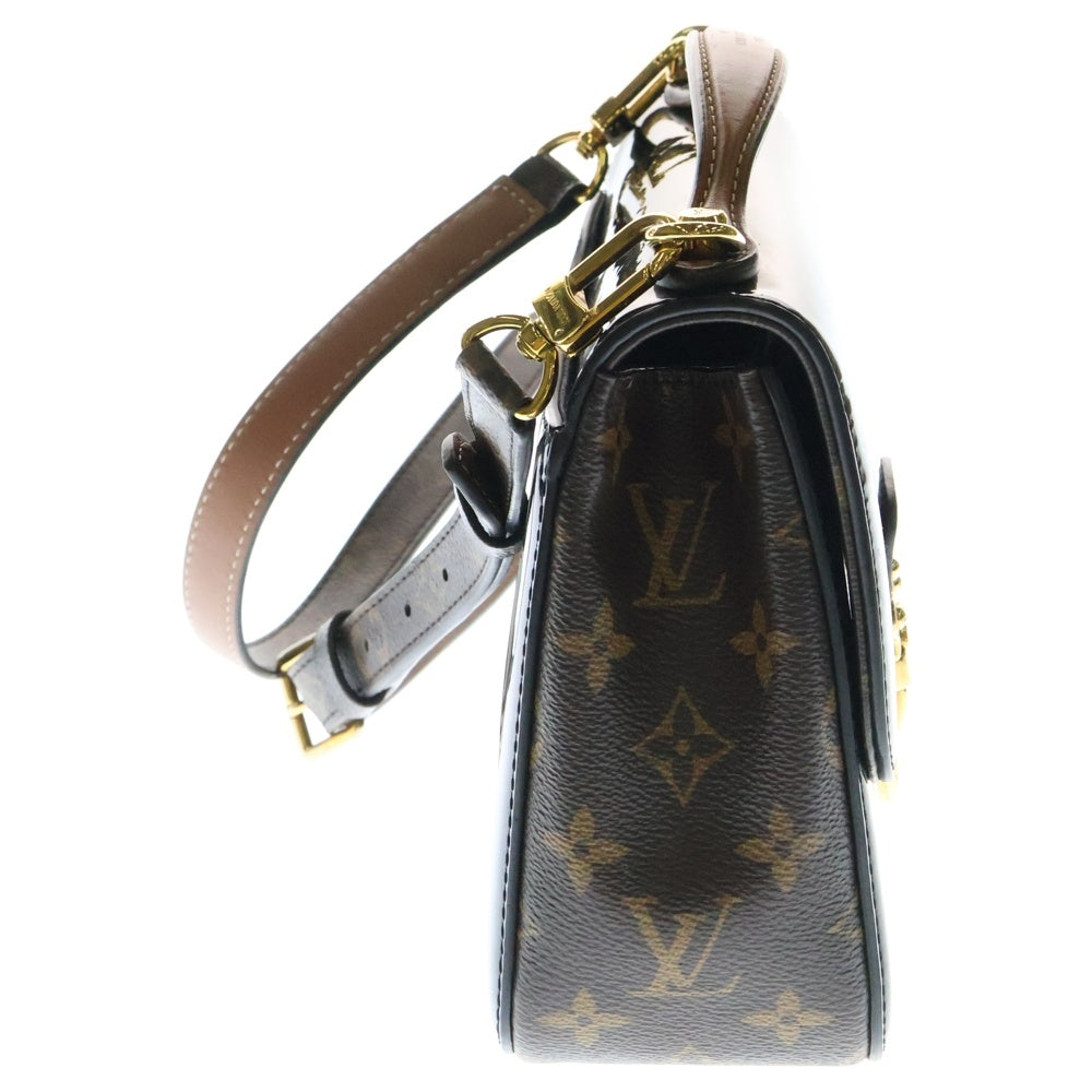 LOUIS VUITTON(ルイヴィトン) チェリーウッドBB ヴェルニ ノワール モノグラム パテント コンビレザー PVC 2WAY ハンド ショルダーバッグ ゴールド金具 ブラック/ブラウン M51953