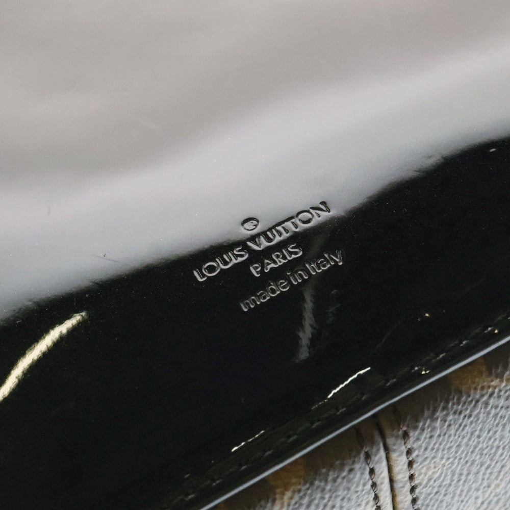 LOUIS VUITTON(ルイヴィトン) チェリーウッドBB ヴェルニ ノワール モノグラム パテント コンビレザー PVC 2WAY ハンド ショルダーバッグ ゴールド金具 ブラック/ブラウン M51953