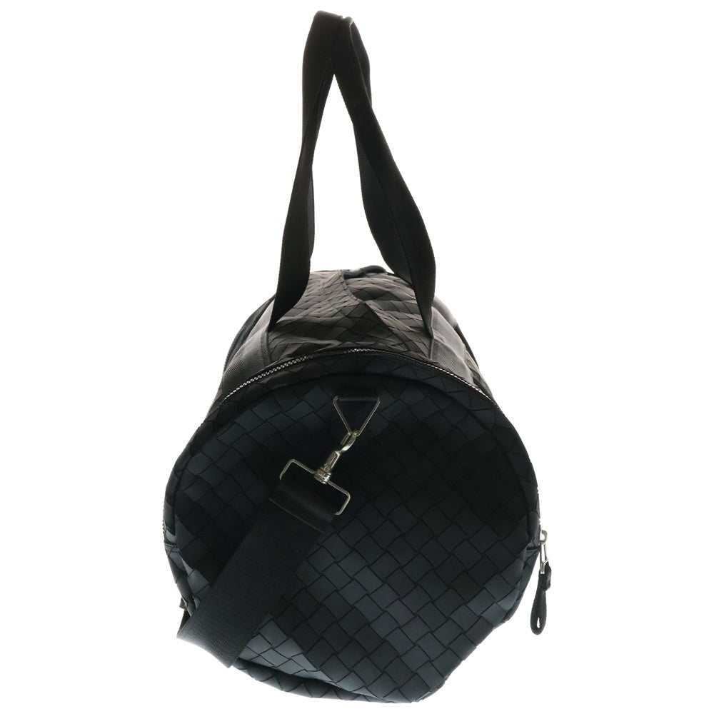 BOTTEGA VENETA(ボッテガヴェネタ) ニューラバーナストロ イントレチャート 2WAY ハンド ショルダー ボストンバッグ ブラック 651729 V0GK1