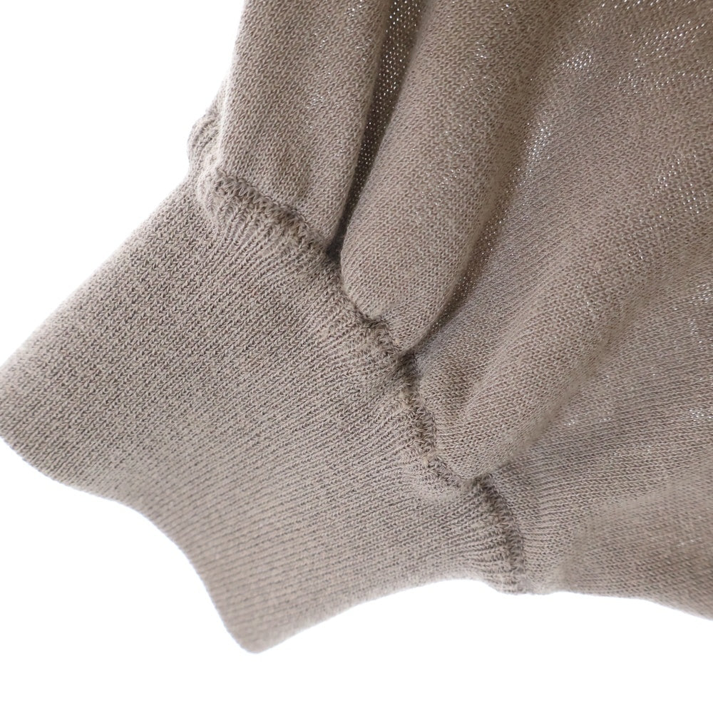 VIVIENNE TAM(ヴィヴィアンタム) ドラゴンプリント フーデッド長袖パーカー ブラウン 016-175505