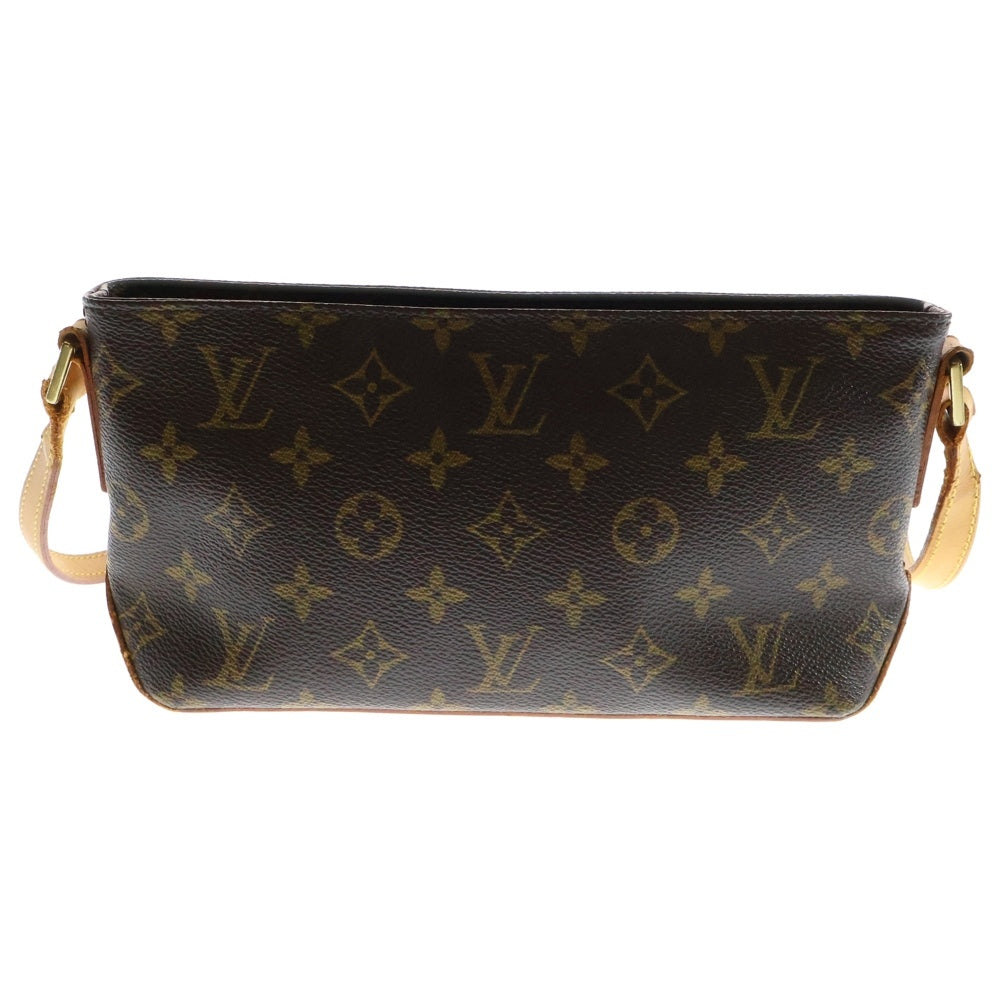 LOUIS VUITTON(ルイヴィトン) モノグラム トロター ハンドバッグ ミニバッグ ポシェット ブラウン ゴールド金具 M51240