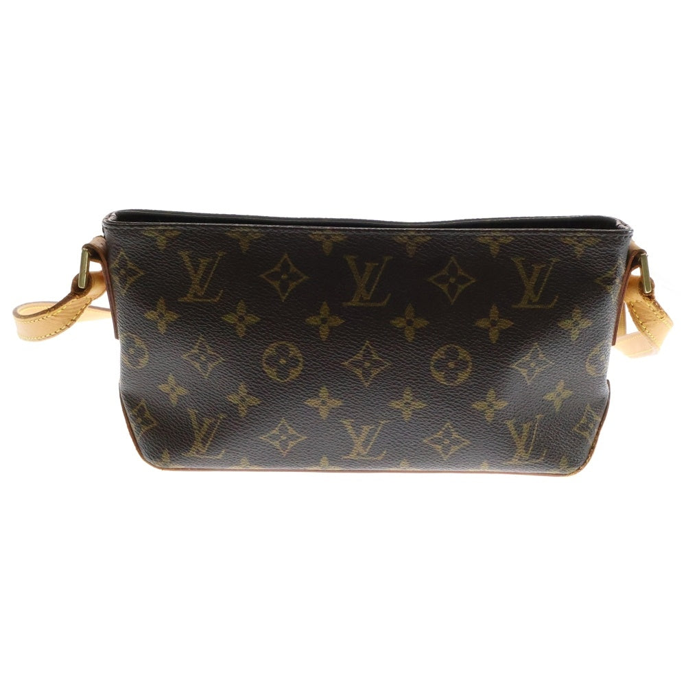 LOUIS VUITTON(ルイヴィトン) モノグラム トロター ハンドバッグ ミニバッグ ポシェット ブラウン ゴールド金具 M51240