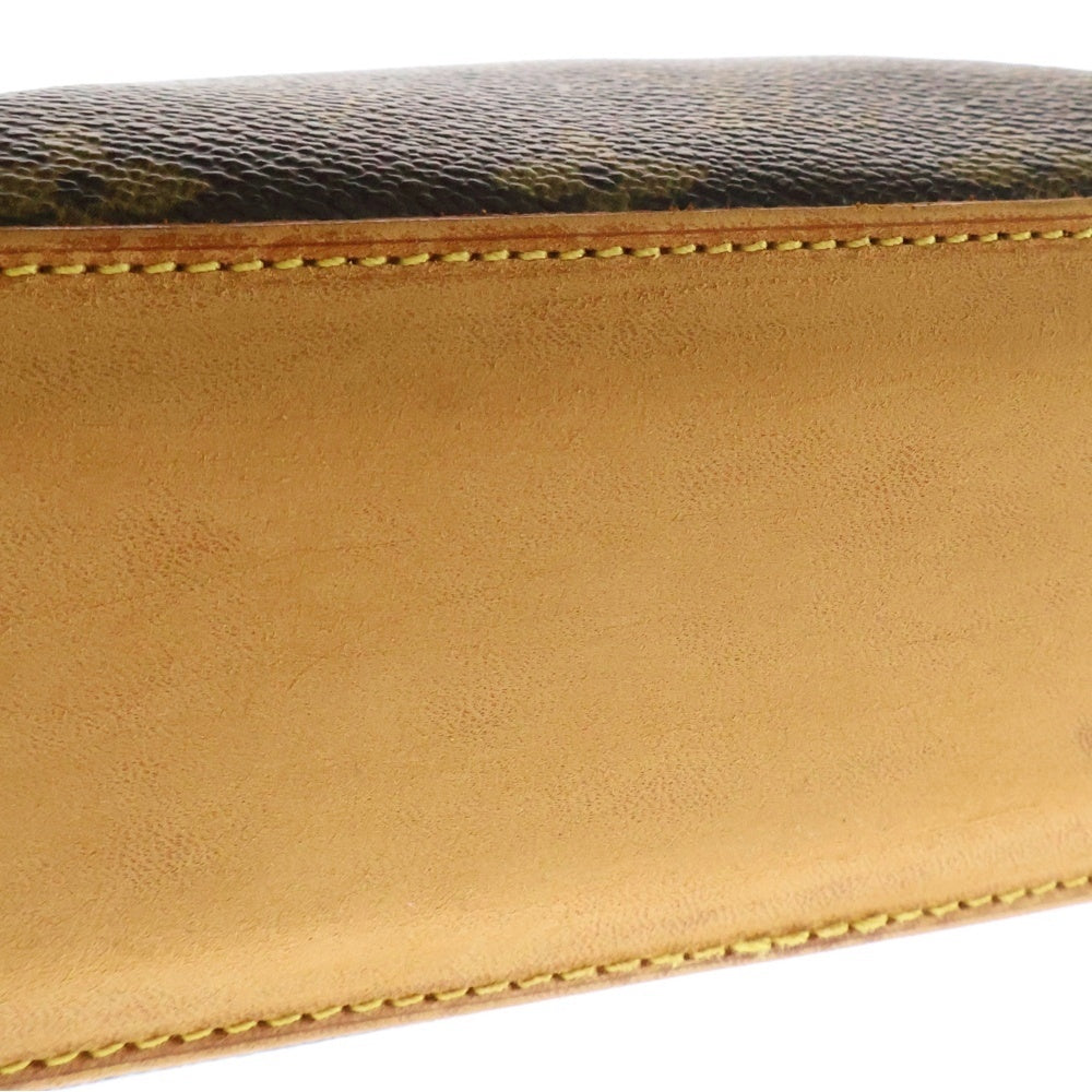 LOUIS VUITTON(ルイヴィトン) モノグラム トロター ハンドバッグ ミニバッグ ポシェット ブラウン ゴールド金具 M51240