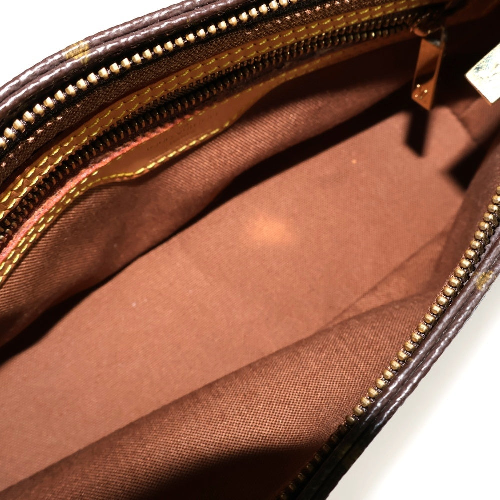 LOUIS VUITTON(ルイヴィトン) モノグラム トロター ハンドバッグ ミニバッグ ポシェット ブラウン ゴールド金具 M51240