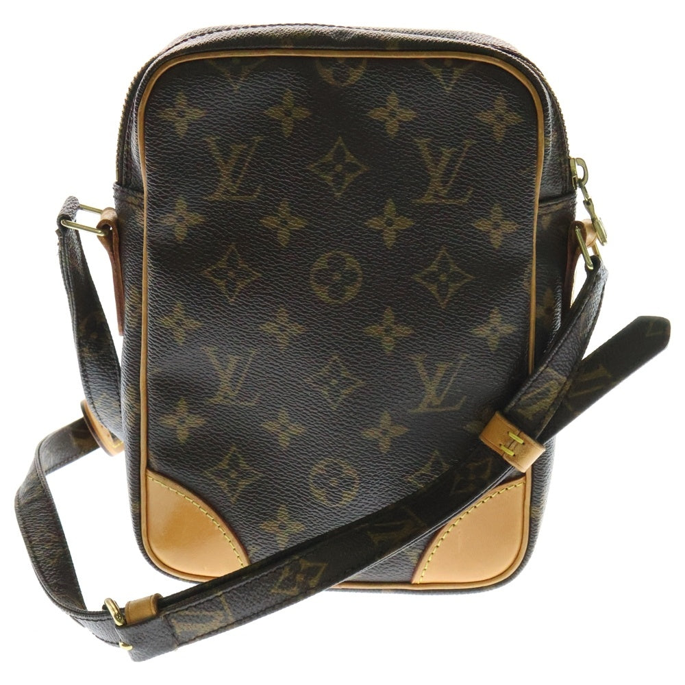 LOUIS VUITTON(ルイヴィトン) モノグラム アマゾン ショルダーバッグ ミニバッグ ブラウン ゴールド金具 レザー×PVC M45236
