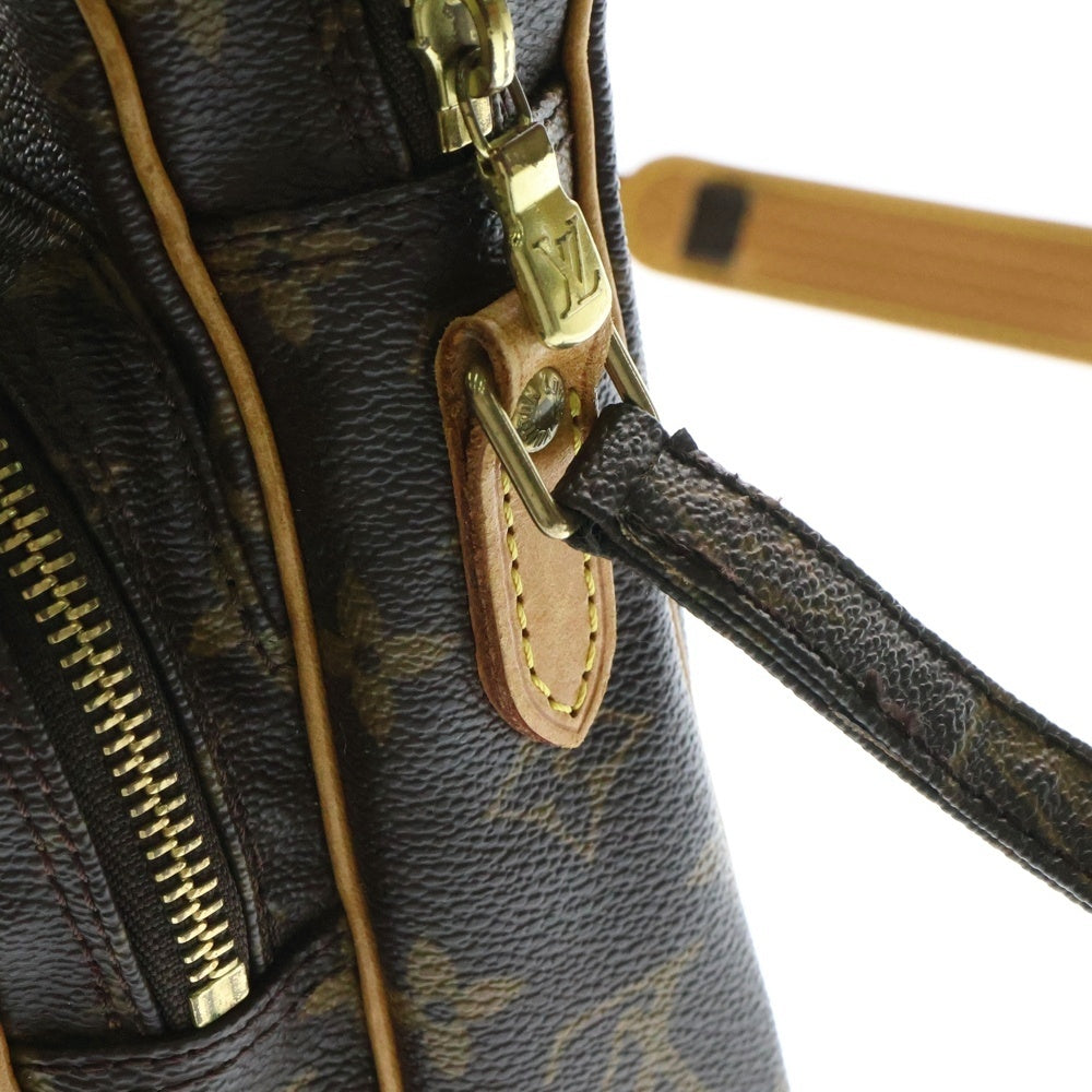 LOUIS VUITTON(ルイヴィトン) モノグラム アマゾン ショルダーバッグ ミニバッグ ブラウン ゴールド金具 レザー×PVC M45236
