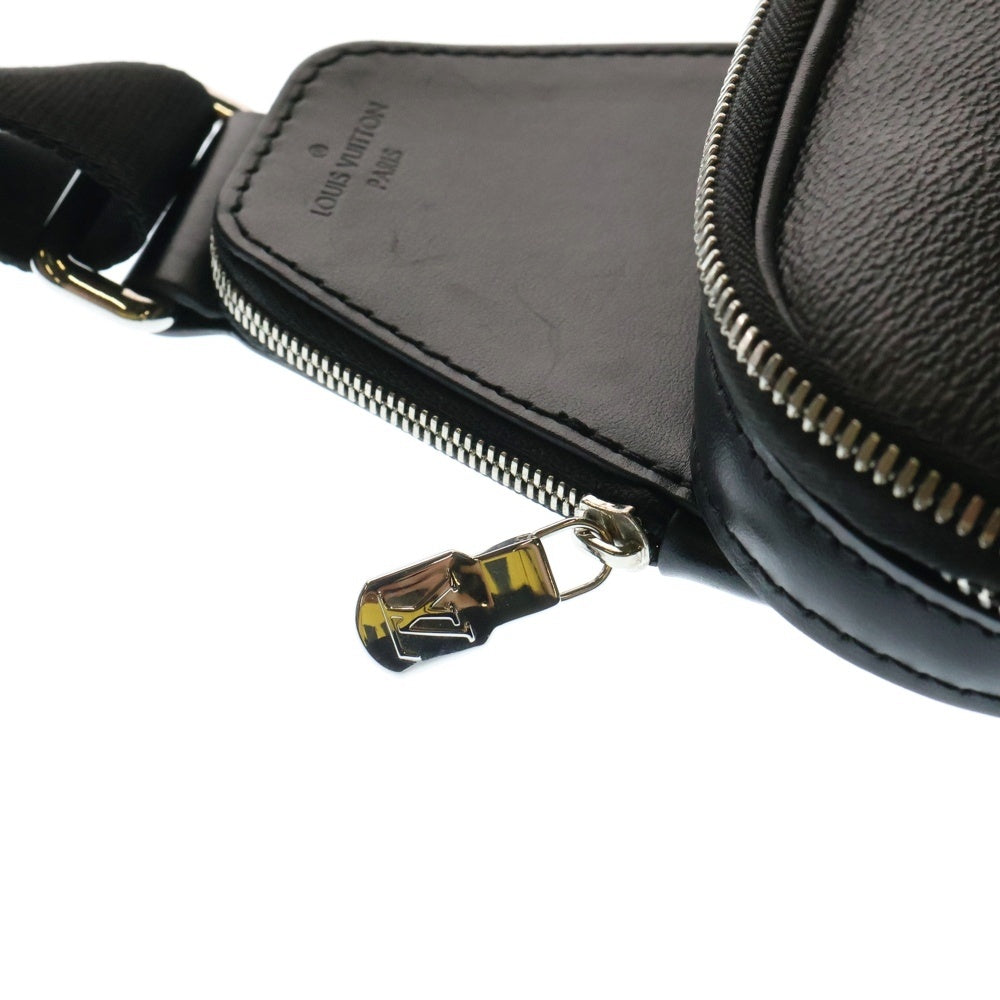 LOUIS VUITTON(ルイヴィトン) モノグラム・エクリプス アヴェニュー・スリングバッグPM ブラック PVCレザー RFID M47137