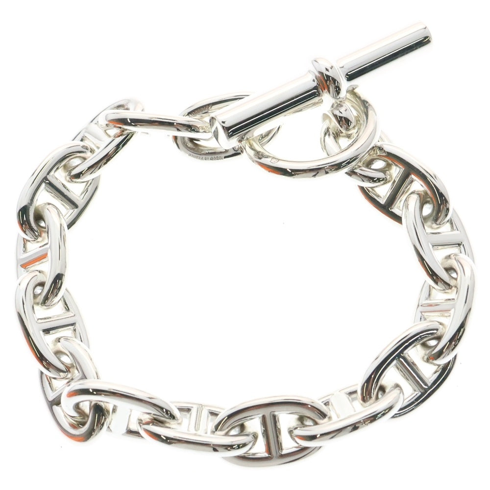 HERMES(エルメス) Chaine d'Ancre MM シェーヌダンクル MM 15コマ チェーンブレスレット シルバー