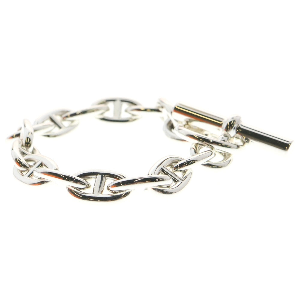 HERMES(エルメス) Chaine d'Ancre MM シェーヌダンクル MM 15コマ チェーンブレスレット シルバー