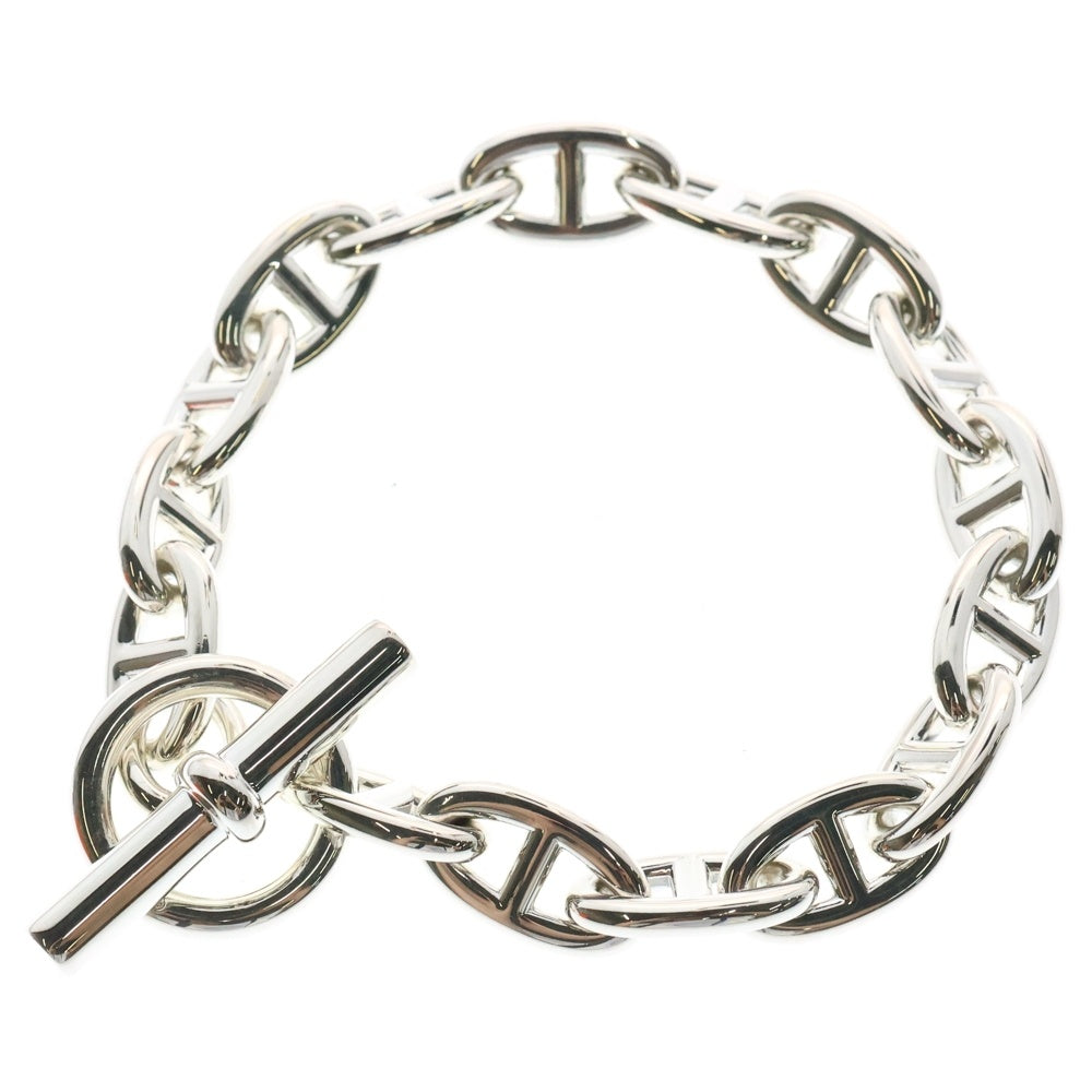 HERMES(エルメス) Chaine d'Ancre GM シェーヌダンクル GM 16コマ チェーンブレスレット シルバー