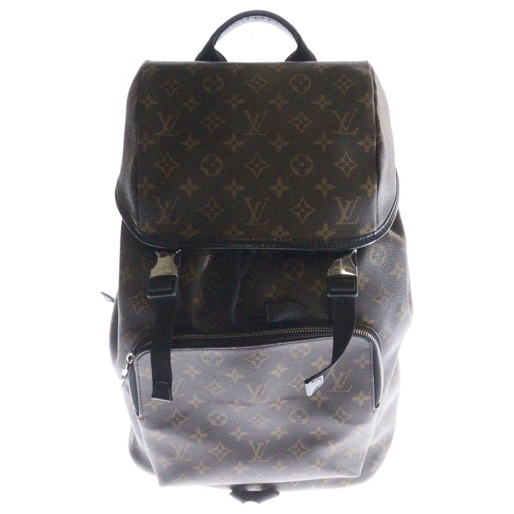 LOUIS VUITTON(ルイヴィトン) モノグラム マカサー ザックバックパック リュック ブラウン PVCレザー M43422