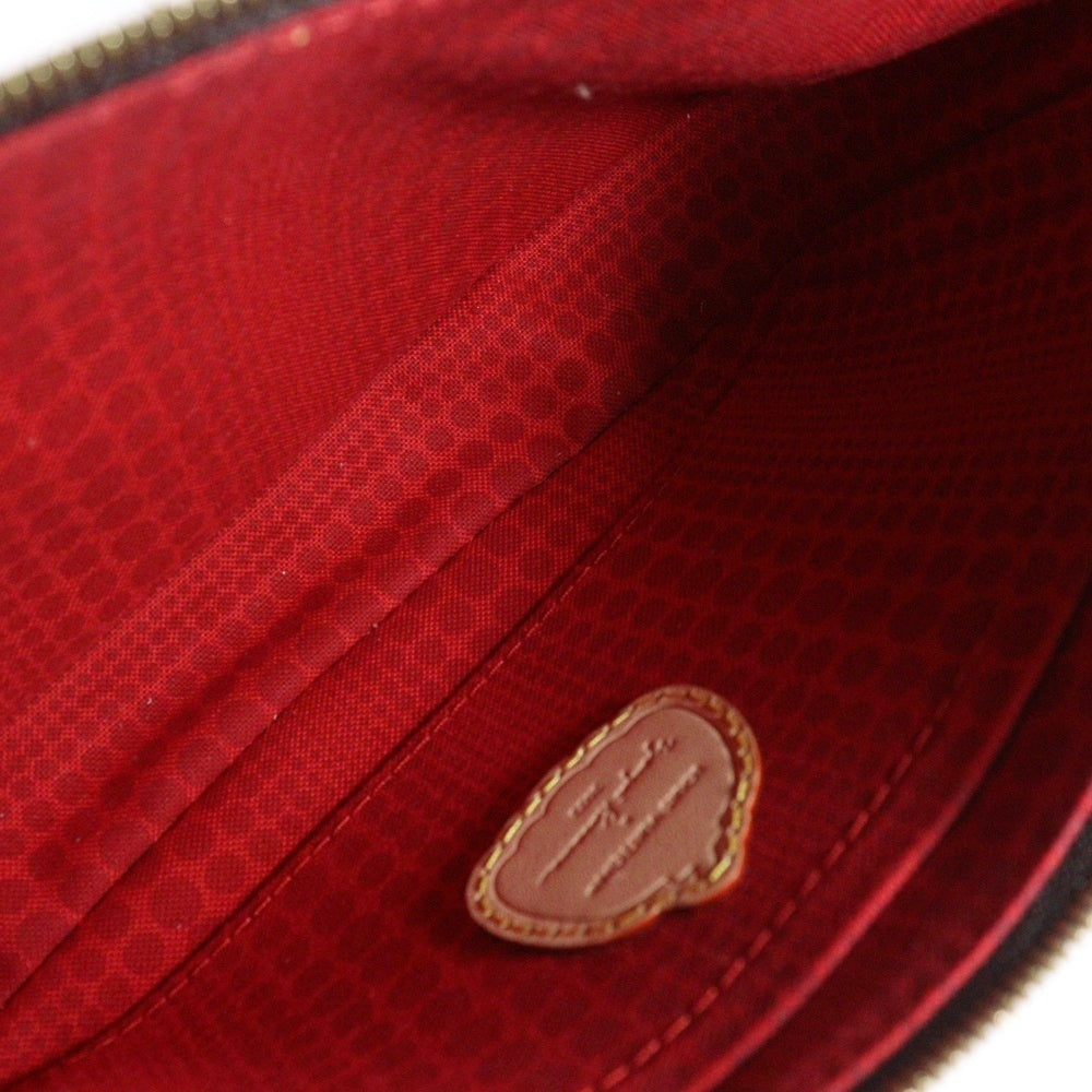 LOUIS VUITTON(ルイヴィトン) モノグラム ミュルティポシェット アクセソワール 草間彌生コラボ M46385 ICタイプ ブラウン マルチカラー PVC ショルダーバッグ
