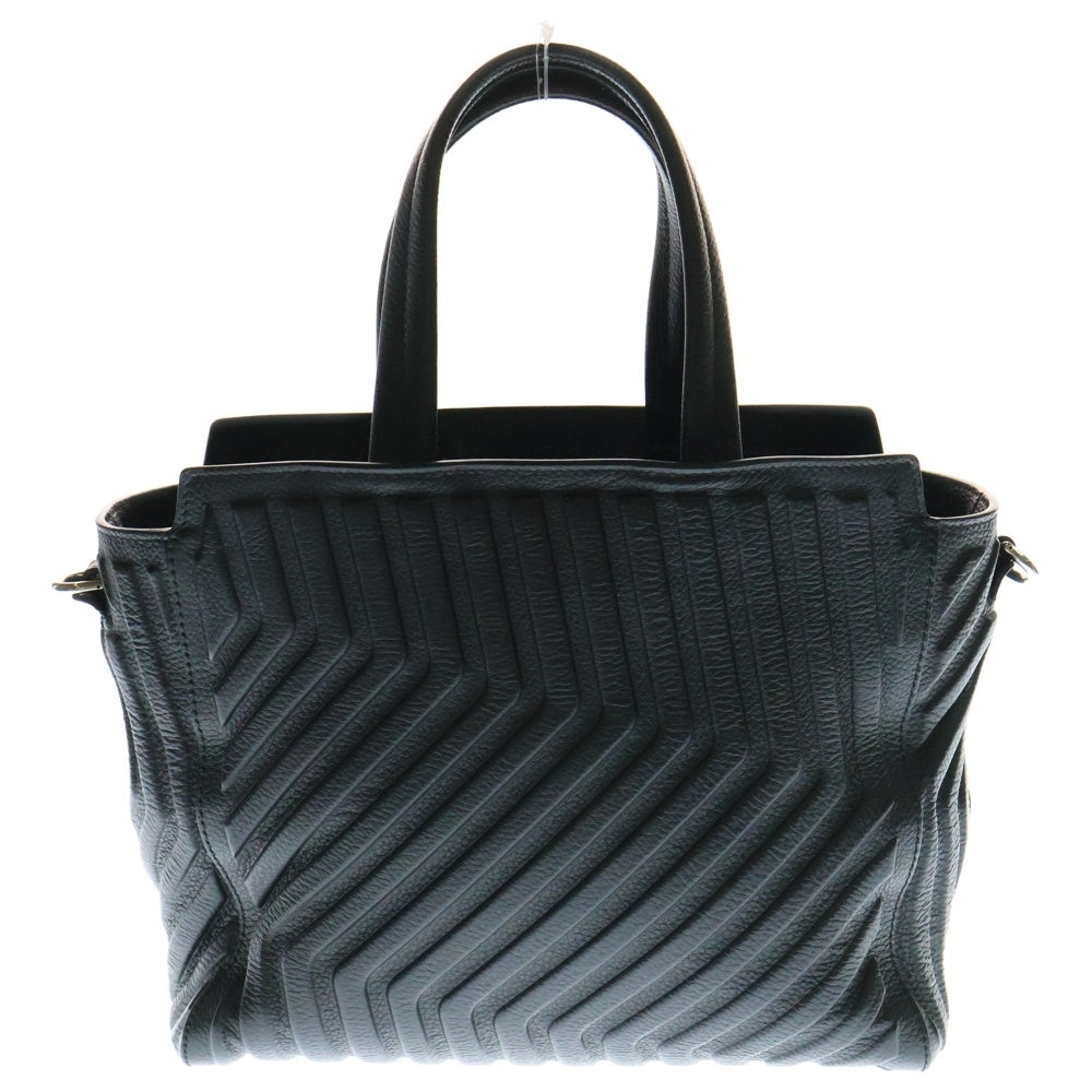 BALENCIAGA(バレンシアガ) カー ジップスモール 2WAY ショルダーバッグ トートバッグ ブラック レザー 715048
